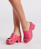 Fabulous Vibes Platform Mules are chic ladies' shoes to complete your best 2023 outfits. They come in a variety of trendy women's shoe styles like platforms and dressy low-heels, & are available in wide widths for better comfort.