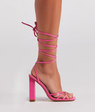 Hit Of The Party Lace-Up Heels are chic ladies' shoes to complete your best 2023 outfits. They come in a variety of trendy women's shoe styles like platforms and dressy low-heels, & are available in wide widths for better comfort.
