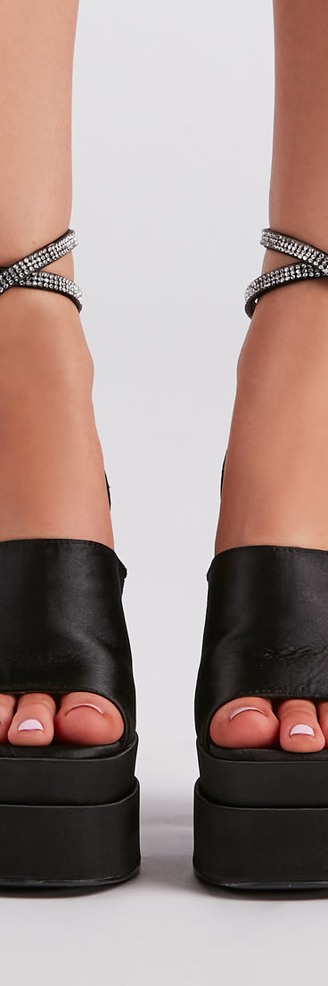 Made For The Drama Platform Block Heels are chic ladies' shoes to complete your best 2023 outfits. They come in a variety of trendy women's shoe styles like platforms and dressy low-heels, & are available in wide widths for better comfort.