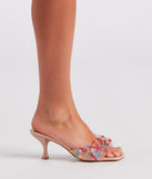 Color Me Pretty Gemstone Bead Mules are chic ladies' shoes to complete your best 2023 outfits. They come in a variety of trendy women's shoe styles like platforms and dressy low-heels, & are available in wide widths for better comfort.
