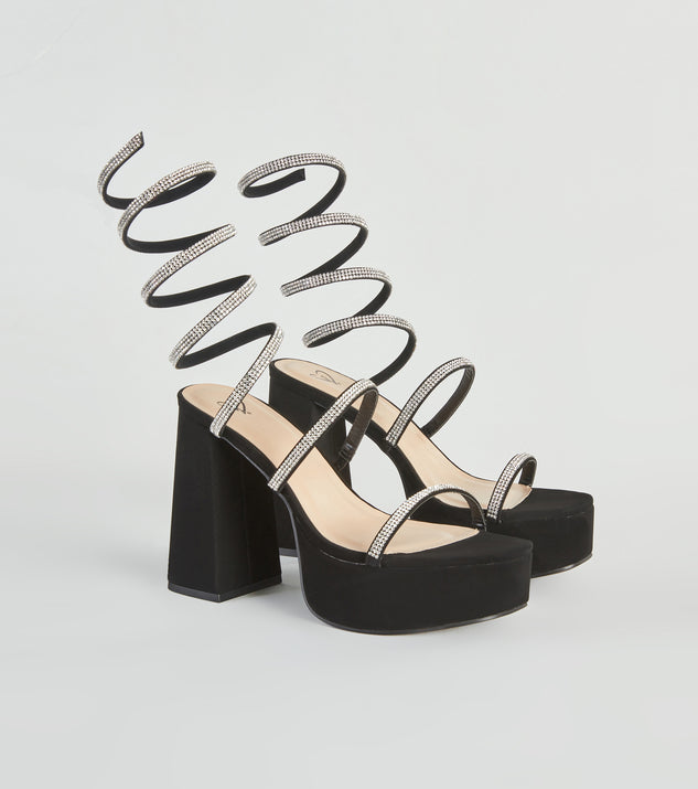 Next Level Glam Nubuck Rhinestone Heels are chic ladies' shoes to complete your best 2023 outfits. They come in a variety of trendy women's shoe styles like platforms and dressy low-heels, & are available in wide widths for better comfort.
