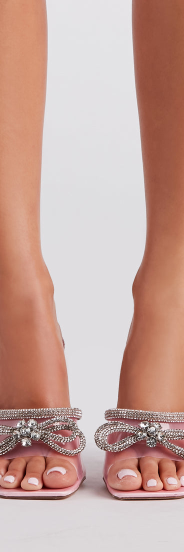 Like A Princess Rhinestone Bow Mules are chic ladies' shoes to complete your best 2023 outfits. They come in a variety of trendy women's shoe styles like platforms and dressy low-heels, & are available in wide widths for better comfort.