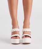 Weekend Festivities Chunky Platform Heels are chic ladies' shoes to complete your best 2023 outfits. They come in a variety of trendy women's shoe styles like platforms and dressy low-heels, & are available in wide widths for better comfort.