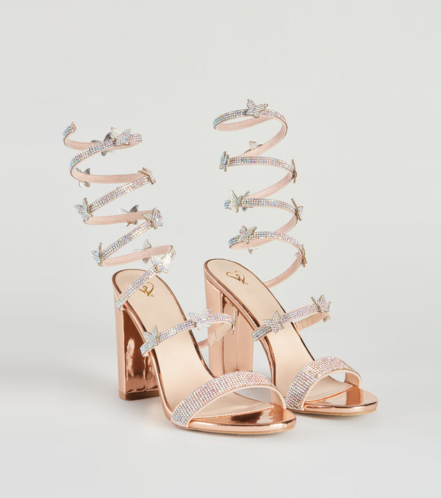 Butterfly sparkly glitter heels BNIB, Women's Fashion, Footwear, Heels on  Carousell