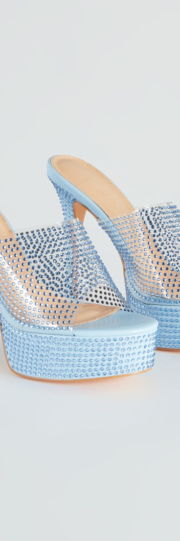 She's So Sassy Rhinestone Platform Stiletto Mules are chic ladies' shoes to complete your best 2023 outfits. They come in a variety of trendy women's shoe styles like platforms and dressy low-heels, & are available in wide widths for better comfort.