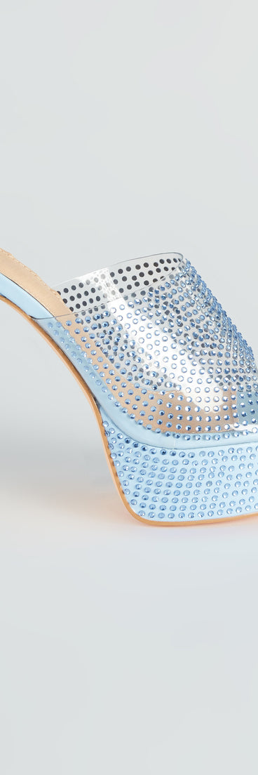 She's So Sassy Rhinestone Platform Stiletto Mules are chic ladies' shoes to complete your best 2023 outfits. They come in a variety of trendy women's shoe styles like platforms and dressy low-heels, & are available in wide widths for better comfort.