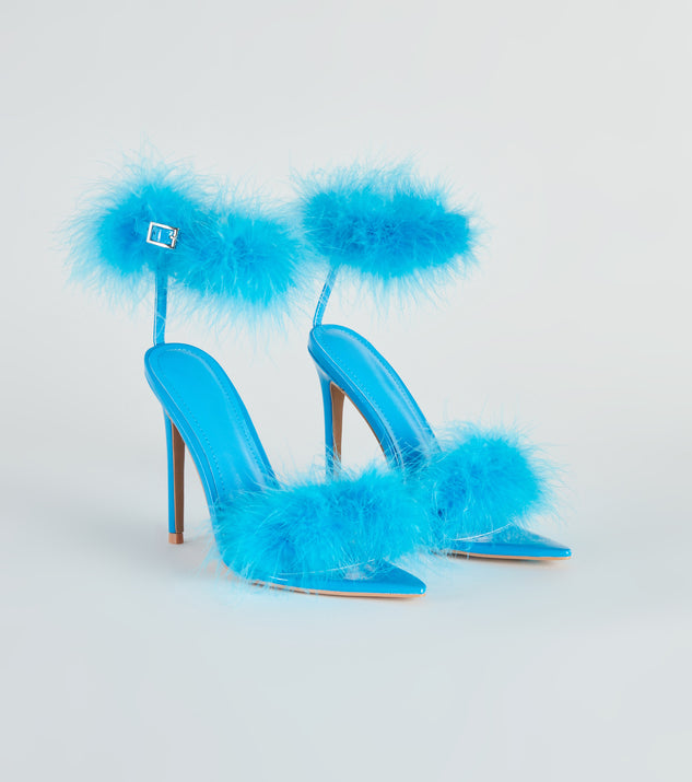 Simply Irresistible Marabou Stiletto Heels are chic ladies' shoes to complete your best 2023 outfits. They come in a variety of trendy women's shoe styles like platforms and dressy low-heels, & are available in wide widths for better comfort.