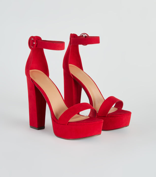 Dreamhouse Babe Nubuck Platform Heels are chic ladies' shoes to complete your best 2023 outfits. They come in a variety of trendy women's shoe styles like platforms and dressy low-heels, & are available in wide widths for better comfort.