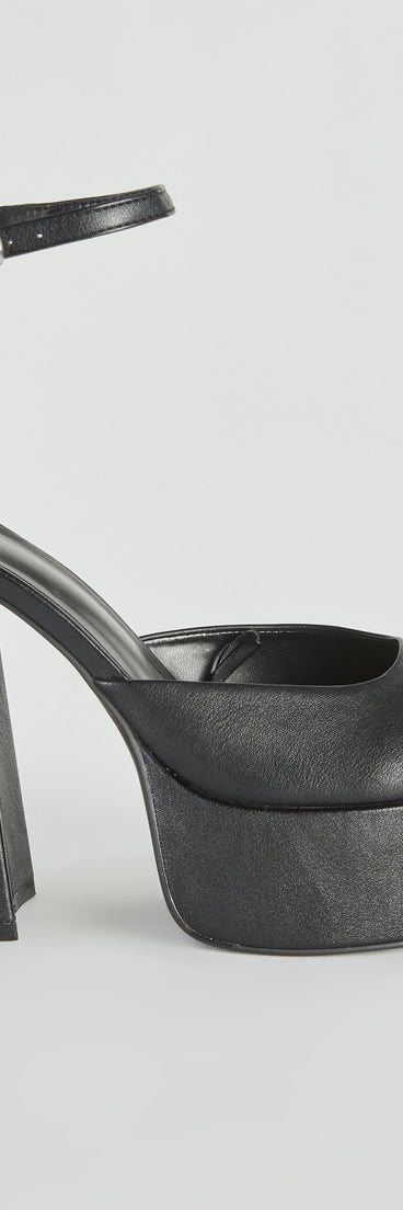 Get Your Attention Platform Block Heel Pumps are chic ladies' shoes to complete your best 2023 outfits. They come in a variety of trendy women's shoe styles like platforms and dressy low-heels, & are available in wide widths for better comfort.