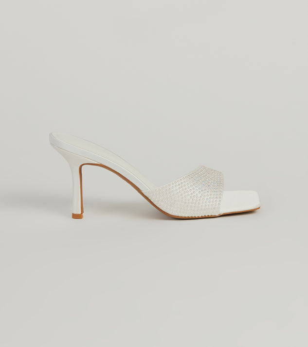 【COLOR iN ID】twisted stiletto mule Fab Statement Twist Strap Metallic Stiletto Mules | Windsor