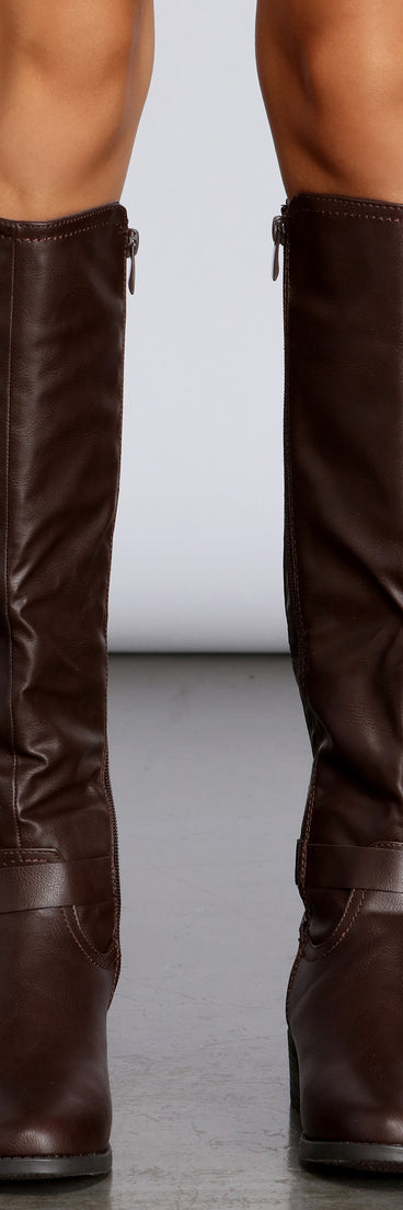 Ride Out In Style Faux Leather Boots for 2022 festival outfits, festival dress, outfits for raves, concert outfits, and/or club outfits