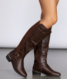 Ride Out In Style Faux Leather Boots for 2022 festival outfits, festival dress, outfits for raves, concert outfits, and/or club outfits