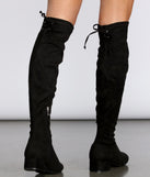 Everyday Slay Tall Faux Suede Boots is a trendy pick to create 2023 concert outfits, festival dresses, outfits for raves, or to complete your best party outfits or clubwear!