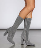 All Through The Night Glitter Sock Booties are chic ladies' shoes to complete your best 2023 outfits. They come in a variety of trendy women's shoe styles like platforms and dressy low-heels, & are available in wide widths for better comfort.