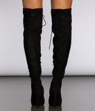 Lace Up In Suede Stiletto Boots for 2022 festival outfits, festival dress, outfits for raves, concert outfits, and/or club outfits