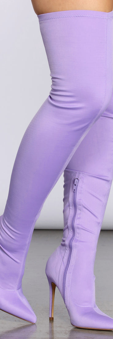 Living Large Thigh High Boots for 2022 festival outfits, festival dress, outfits for raves, concert outfits, and/or club outfits