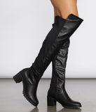 Can't Go 50/50 Over The Knee Boots are chic ladies' shoes to complete your best 2023 outfits. They come in a variety of trendy women's shoe styles like platforms and dressy low-heels, & are available in wide widths for better comfort.