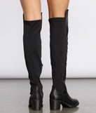 Can't Go 50/50 Over The Knee Boots are chic ladies' shoes to complete your best 2023 outfits. They come in a variety of trendy women's shoe styles like platforms and dressy low-heels, & are available in wide widths for better comfort.