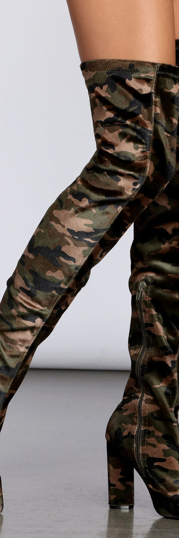 At Ease Camo Boots are chic ladies' shoes to complete your best 2023 outfits. They come in a variety of trendy women's shoe styles like platforms and dressy low-heels, & are available in wide widths for better comfort.