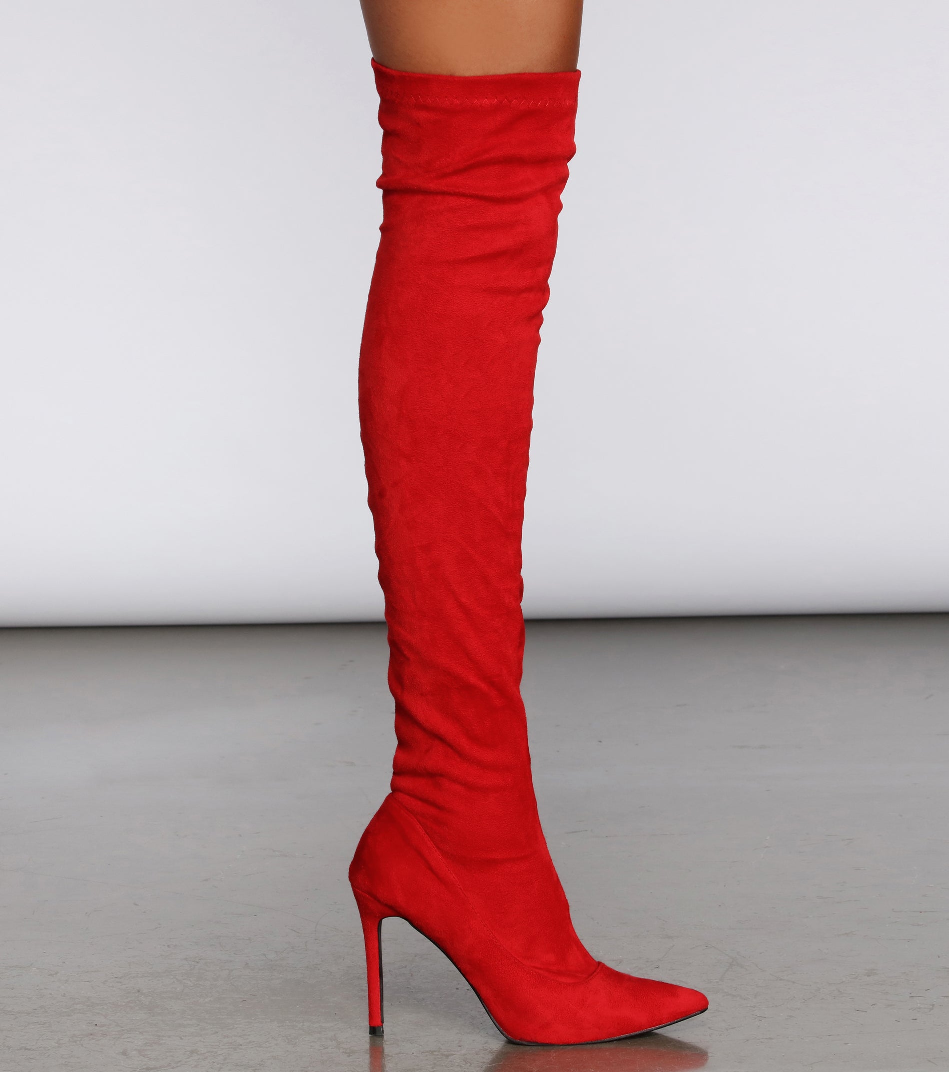 They Call It Love Thigh High Stiletto Boots & Windsor