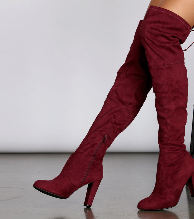On The Run Thigh High Boots for 2022 festival outfits, festival dress, outfits for raves, concert outfits, and/or club outfits