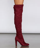 On The Run Thigh High Boots for 2022 festival outfits, festival dress, outfits for raves, concert outfits, and/or club outfits
