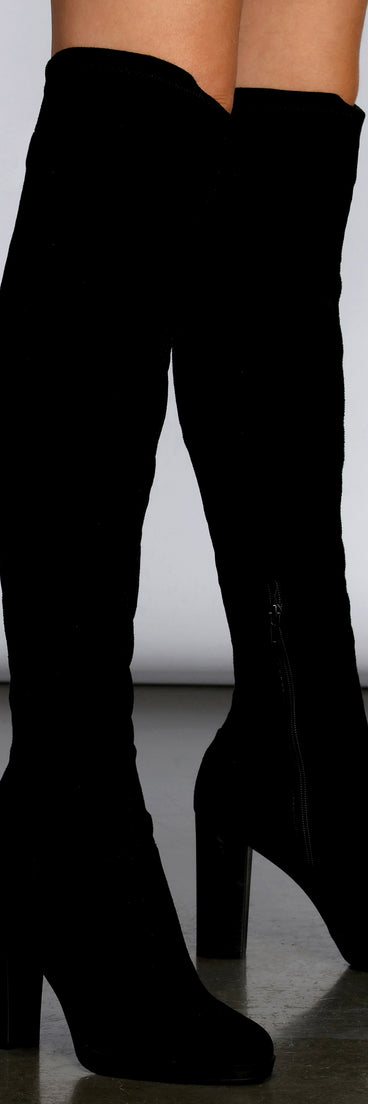 Simple Life Thigh High Boots for 2022 festival outfits, festival dress, outfits for raves, concert outfits, and/or club outfits