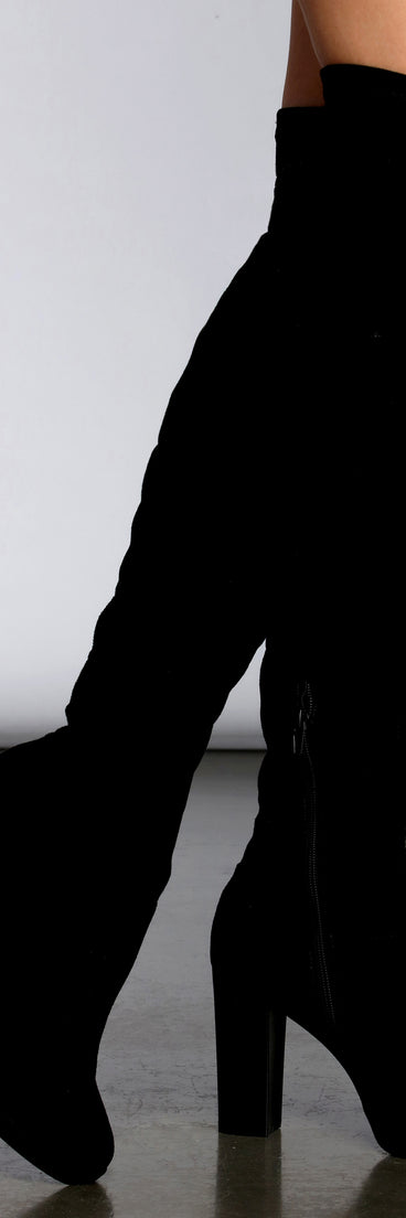 Simple Life Thigh High Boots for 2022 festival outfits, festival dress, outfits for raves, concert outfits, and/or club outfits