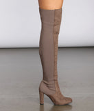50/50 Thigh High Faux Suede Boots are chic ladies' shoes to complete your best 2023 outfits. They come in a variety of trendy women's shoe styles like platforms and dressy low-heels, & are available in wide widths for better comfort.