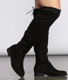 Not So Basic Flat Wide-Calf Suede Boots for 2022 festival outfits, festival dress, outfits for raves, concert outfits, and/or club outfits