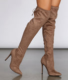 Everything We Want Thigh High Boots are chic ladies' shoes to complete your best 2023 outfits. They come in a variety of trendy women's shoe styles like platforms and dressy low-heels, & are available in wide widths for better comfort.