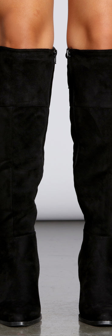 Point Toe Tall Suede Boots are chic ladies' shoes to complete your best 2023 outfits. They come in a variety of trendy women's shoe styles like platforms and dressy low-heels, & are available in wide widths for better comfort.