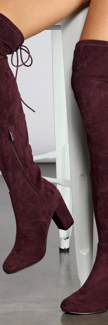 Walk This Way Thigh High Boots are chic ladies' shoes to complete your best 2023 outfits. They come in a variety of trendy women's shoe styles like platforms and dressy low-heels, & are available in wide widths for better comfort.