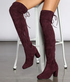 Walk This Way Thigh High Boots are chic ladies' shoes to complete your best 2023 outfits. They come in a variety of trendy women's shoe styles like platforms and dressy low-heels, & are available in wide widths for better comfort.
