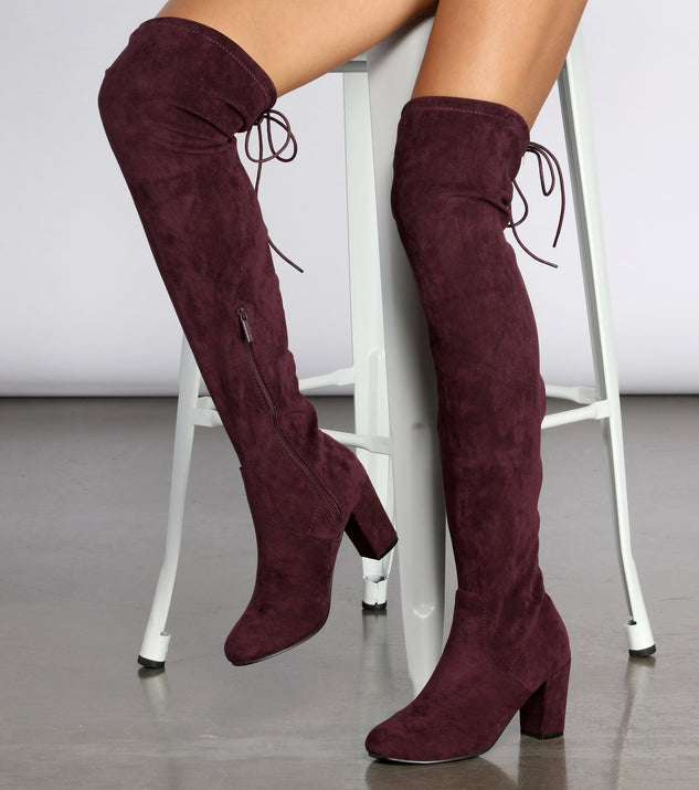 Walk This Way Thigh High Boots are chic ladies' shoes to complete your best 2023 outfits. They come in a variety of trendy women's shoe styles like platforms and dressy low-heels, & are available in wide widths for better comfort.