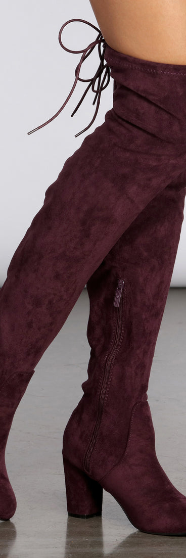 Walk This Way Thigh High Boots are chic ladies' shoes to complete your best 2023 outfits. They come in a variety of trendy women's shoe styles like platforms and dressy low-heels, & are available in wide widths for better comfort.