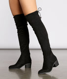Above Basic Over The Knee Boots is a trendy pick to create 2023 concert outfits, festival dresses, outfits for raves, or to complete your best party outfits or clubwear!