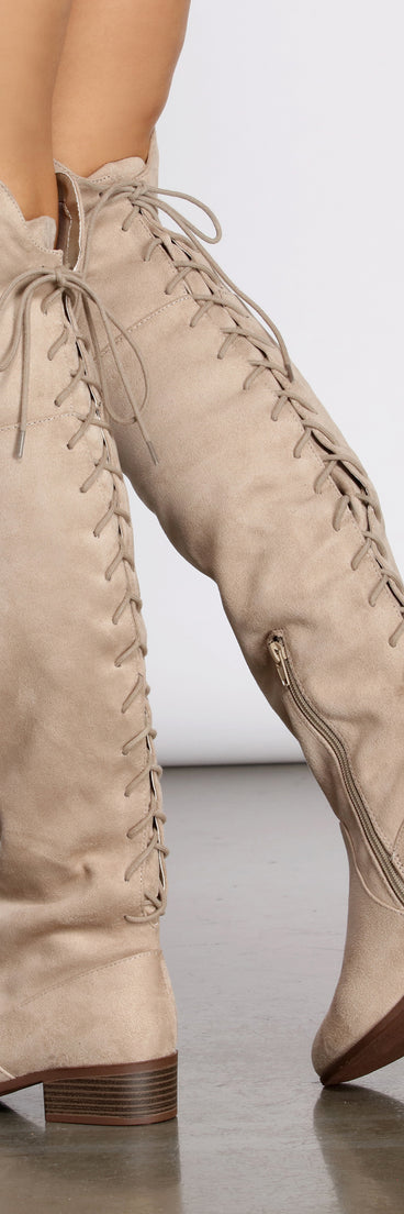 Much More Over The Knee Flat Boots are chic ladies' shoes to complete your best 2023 outfits. They come in a variety of trendy women's shoe styles like platforms and dressy low-heels, & are available in wide widths for better comfort.