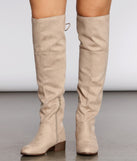 Much More Over The Knee Flat Boots are chic ladies' shoes to complete your best 2023 outfits. They come in a variety of trendy women's shoe styles like platforms and dressy low-heels, & are available in wide widths for better comfort.