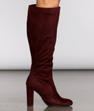 Flaunt It Faux Suede Knee-High Boots are chic ladies' shoes to complete your best 2023 outfits. They come in a variety of trendy women's shoe styles like platforms and dressy low-heels, & are available in wide widths for better comfort.