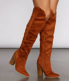 Wild West Knee-High Western Boots is a trendy pick to create 2023 concert outfits, festival dresses, outfits for raves, or to complete your best party outfits or clubwear!