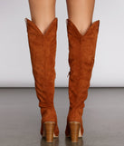 Wild West Knee-High Western Boots are chic ladies' shoes to complete your best 2023 outfits. They come in a variety of trendy women's shoe styles like platforms and dressy low-heels, & are available in wide widths for better comfort.