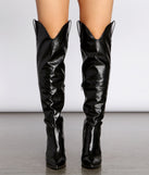 Lone Ranger Knee-High Western Boots is a trendy pick to create 2023 festival outfits, festival dresses, outfits for concerts or raves, and complete your best party outfits!