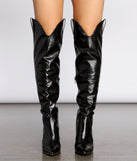Lone Ranger Knee-High Western Boots is a trendy pick to create 2023 festival outfits, festival dresses, outfits for concerts or raves, and complete your best party outfits!