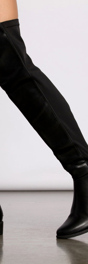 Chic And Sleek Over The Knee Boots are chic ladies' shoes to complete your best 2023 outfits. They come in a variety of trendy women's shoe styles like platforms and dressy low-heels, & are available in wide widths for better comfort.