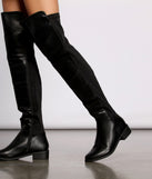 Chic And Sleek Over The Knee Boots are chic ladies' shoes to complete your best 2023 outfits. They come in a variety of trendy women's shoe styles like platforms and dressy low-heels, & are available in wide widths for better comfort.
