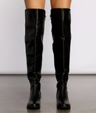 Chic And Sleek Over The Knee Boots are chic ladies' shoes to complete your best 2023 outfits. They come in a variety of trendy women's shoe styles like platforms and dressy low-heels, & are available in wide widths for better comfort.