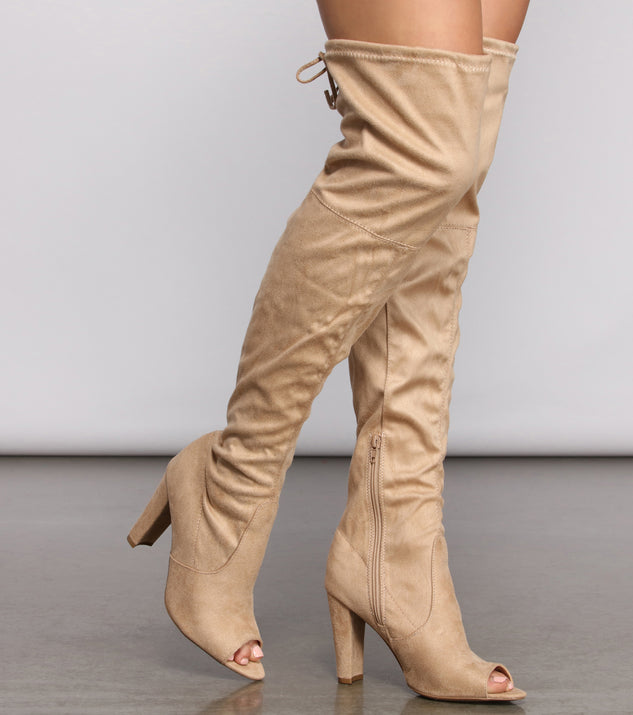 Windsor over the knee boots sales