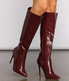 Feelin' Fab Knee High Stiletto Heeled Boots are chic ladies' shoes to complete your best 2023 outfits. They come in a variety of trendy women's shoe styles like platforms and dressy low-heels, & are available in wide widths for better comfort.
