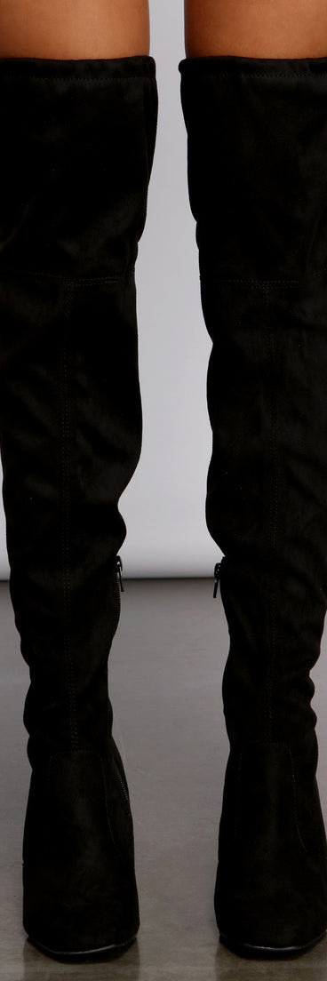 Chic Fashionista Over The Knee Boots are chic ladies' shoes to complete your best 2023 outfits. They come in a variety of trendy women's shoe styles like platforms and dressy low-heels, & are available in wide widths for better comfort.